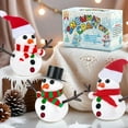 thumbnail image 2 of Christmas Stocking Stuffers for Kids, Build a Snowman Kit with Dry Modeling Clay, Christmas Crafts for Kids Ages 4-8, Creative Xmas Gifts for Boys Girls and Holiday, 2 of 9