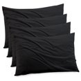 thumbnail image 1 of SUTENGDA GOGREEN Bamboo Waterproof Pillow Protector  Breathable Pillow Cover  Cooling Pillow Case Protector with Zipper  Super Soft Pillow Case Cover with Zipper (4 Packs  Standard 20”x26, 1 of 7