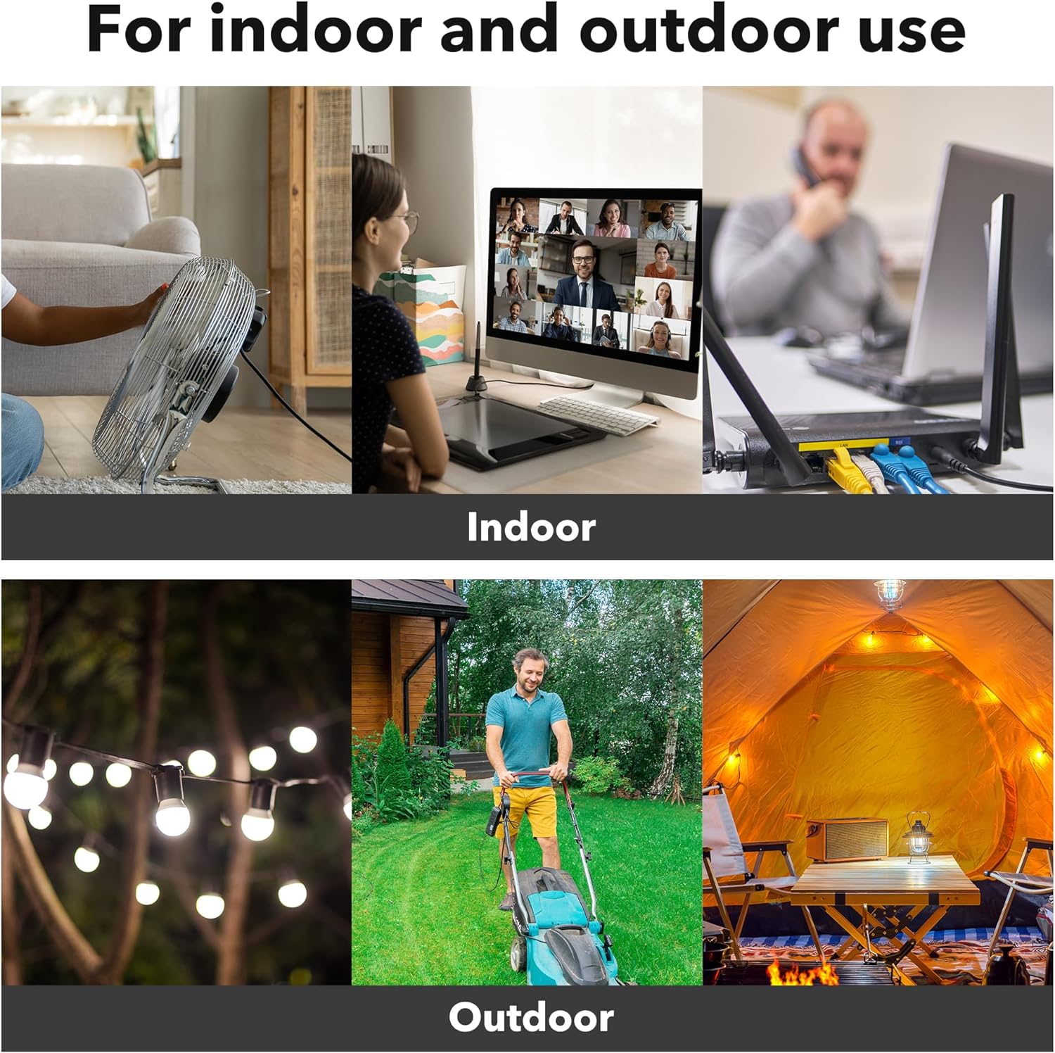 BN-LINK 100 Ft Outdoor Extension Cord photo 7