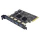 thumbnail image 5 of Tarjeta de expansión PCI E 4X a USB3.2 perfke 5 puertos tipo A para PC de escritorio, 5 of 7