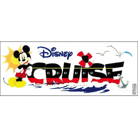 Mickey Scrapbooking Stickers - Disney Title Dimensional Stickers, Mickey, Cruise