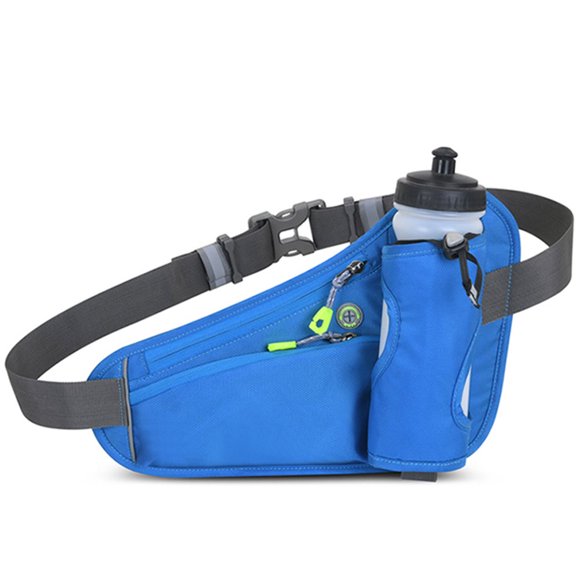 MMYsport Sacs de Taille pour Course, Bouteille d'Eau, Entraînement Physique Extérieur, Pochette pour Téléphone (Noir)