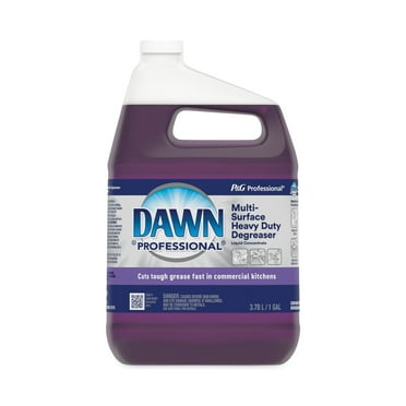 Dawn Professional Multi-Surface Heavy Duty  Liquid Degreaser, Fresh Scent, 1 gal Bottle of liquid, 2/Carton