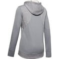 thumbnail image 2 of 1359350 Under Armour Women's UA Dynasty Fleece Hoody Steel M, 2 of 2