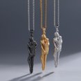 thumbnail image 4 of Collar con colgante de abrazo de Stranger Things para parejas, artículos para amantes, joyas de acero inoxidable, collares, regalo para mujeres, 4 of 5