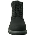 thumbnail image 2 of kozi Men Comfortable Winter Boot TIME Fur Lined Lace Up Black, 2 of 7