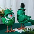 thumbnail image 3 of XGFHYJEH St Patricks Day Decorations, St Patricks Day Decorations Tabletop, St Patricks Day Decorations Indoor, Couple Glowing Bird Decor, 3 of 5