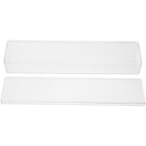 OULII 1Pack Portable Jewelry Box Acrylic Transparent Bracelet Box for Women Men