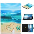 thumbnail image 1 of For Lenovo Tab M10 TB-X605F / X505 Coloured Drawing Horizontal Flip Leather Case with Holder & For Lenovo Tab M10 TB-X605F / X505, 1 of 5
