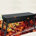 thumbnail image 5 of Charcoal Grill,Portable for Barbecue, Folding BBQ Grill, Small for Outdoor Camping Hiking Picnics Traveling 24''x13''x9'', 5 of 9