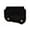 Genuine Leather - Black Left Hand, variant on TOURBON Leather Buttstock Cheek Riser Rest with 308win/270win Shell Holder-Brown