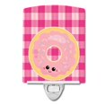 thumbnail image 1 of "Treasures Ceramic Night Light, Donut Face, Pink, 6"" x 4""" Caroline's Treasures BB7048CNL, 1 of 1