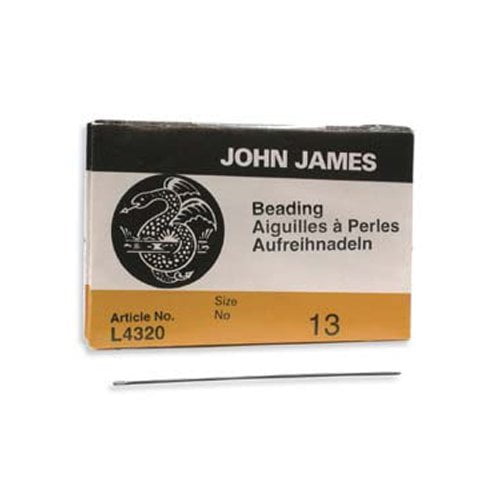 John James English Beading Needles Size 13 - Pack of 25