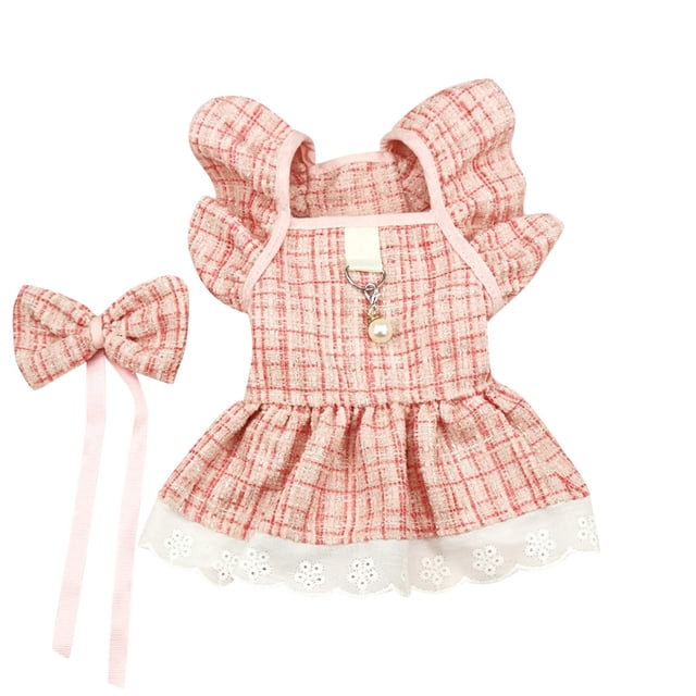 Small Fragrant Dog Clothes Spring and Autumn Skirt for Small Pets Stylish and Cozy