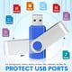 thumbnail image 4 of Unidades flash USB de 128 MB, USB 2.0, paquete de 50 con cordones, 4 of 7
