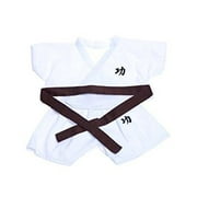 karate w/6 color belts outfit teddy bear clothes fit 14 - 18 build-a-bear, vermont teddy bears, and make your own stuffed animals