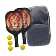 thumbnail image 2 of Premium Pickleball Paddles Set and Storage Bag Pickleball Rackets Ball Set with Lion, 2 of 9