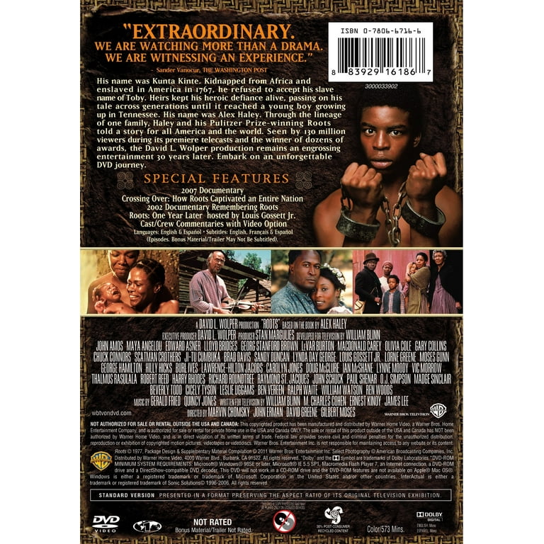 Warner Home Video: Roots - The Complete Original Series TV