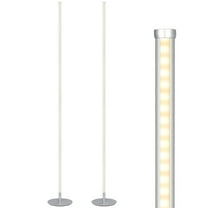 2 Pack Modern LED Floor Lamp 57.5 inch Dimmable Corner Floor Lamp