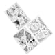 thumbnail image 3 of Sellos para hacer tarjetas, 3 uds., sellos transparentes, sellos transparentes, bricolaje, sellos transparentes diseñados para profesionales Jadeshay  A, 3 of 8