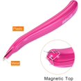 thumbnail image 3 of RENZHANG-Staple Remover Tools, Magnetic Staplers Puller for Office Home Desktop Accessory, Rose Red, 3 of 4