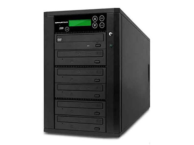 Spartan Duo Series Duplicator USB Flash Memory/DVD CD Disc to 5 Disc ...