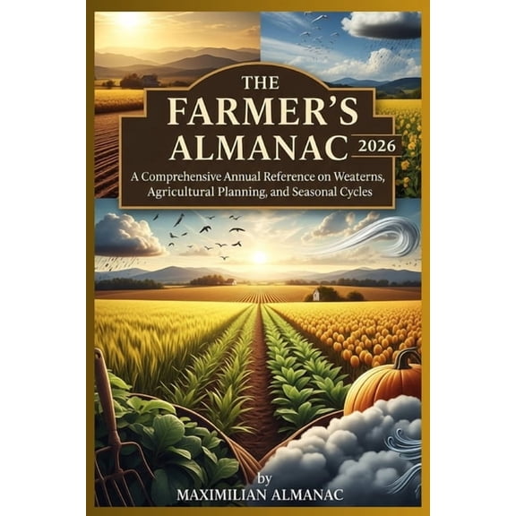 The Farmer's Almanac 2026: A Comprehensive Annual Reference on Weather Patterns, Agricultural Planning, and Seasonal Cyc, (Paperback)