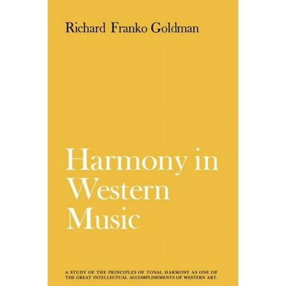Harmony in Western Music, (Paperback)