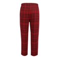 thumbnail image 2 of Pantalón De Pijama George Para Hombre Talla G Estampado Cuadros Rojo, 2 of 4