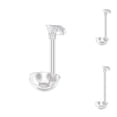 thumbnail image 3 of GloryStar Acrylic Shrimp Feeder With Long Feeding Tube Feeding Dish Tray Set For Shrimp Fish Feeder Tray Container Bowl Set, 3 of 9