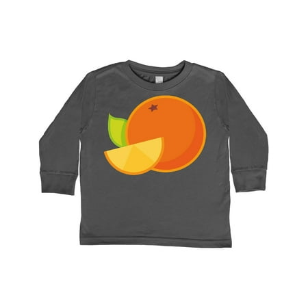 

Inktastic Orange Fruit Gift Toddler Boy or Toddler Girl Long Sleeve T-Shirt