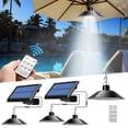 thumbnail image 1 of Xihbxyly Lámpara Led de Camping, Energía Solar, Led Smd2835 Brillantes, Brillo Ajustable, Encendido y Apagado Automático, Uso En Interiores y Exteriores, Luz para Tienda de Campaña, Patio, Jardín, Re, 1 of 3