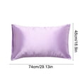 thumbnail image 3 of Velvet Pillowcase for Hair and Skin - Vegan-Friendly Envelope Style Pillow Cover for Smooth Hair & Wrinkle Reduction, 3 of 6