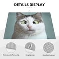 thumbnail image 3 of Fotbe Funny Cat Alfombrilla de Secado para Cocina con Estampado, 18x24 Pulgadas, 3 of 7