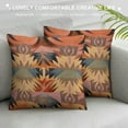 thumbnail image 3 of JEUXUS  Pack of  Throw Pillow Cover Southwestern Vintage Arizona Tribal Distressed Rug Throw Pillow Case Soft Decorative Home Decor Living Room Cushion Cover for Bed Couch Car, 3 of 5