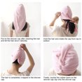 thumbnail image 5 of Paquete de toallas para el cabello, bandana absorbente de secado rápido para mujeres, gorros para cabello rizado, largo y grueso (2 piezas), 5 of 5