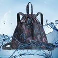 thumbnail image 1 of Drawstring Seal Folding Sports Fitness Backpack Light Travel Backpack Transport Backpack, 1 of 7