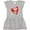 AC-Heather Grey, variant on Hug Sock Monkey Girls Toddler Dress