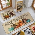 thumbnail image 6 of Fall Kitchen Mat Set,Fall Kitchen Rug,Fall Gnome Pumpkin Truck Kitchen Mat (17"x47.2"+17"x23.6"), 6 of 6