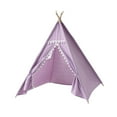 thumbnail image 4 of Tienda de campaña tipo tipi para niños CUTICAT violeta, 4 of 8