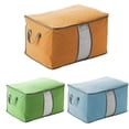 thumbnail image 5 of Bolsa de almacenamiento Ropa Caja grande para edredón Edredón Lavandería Almohadas Naranja, 5 of 5