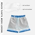 thumbnail image 5 of Kids' Beach Pants Comfortable Swim Trunks Sky Blue Flashing Pattern Shorts for Pool Vacation and Lounge Wear 2T, 5 of 8