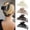 4Matte-Octopus, variant on Octopus Hair Claw Clips for Thick Hair 3.6" Large Octopus Claw Clips for Women's Long Hair (2 Pcs, Brown&Dark Red)