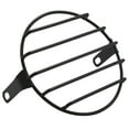 thumbnail image 5 of Motorcycle Headlight Cover-7inch Retro Old School Metal Motorcycle Grill Side Mount Headlight Cover, 5 of 5