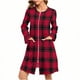thumbnail image 2 of Batas de Navidad para mujer, ropa de casa, pijamas casuales, sueltos, de manga larga, batas de baño y camisones, pijamas de mujer, 2 of 9