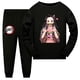 thumbnail image 1 of Conjuntos de pijamas para niños Demon Slayer, ropa de casa de dibujos animados para niños, traje informal de manga larga para niñas, conjunto de pijamas de Navidad, ropa de dormir, 1 of 4