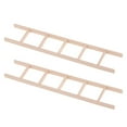 thumbnail image 3 of Escalera Recta De Madera Miniatura Para  2x1/12, 2 Piezas CUTICAT Mini escalera recta para casa de muñecas, 3 of 8