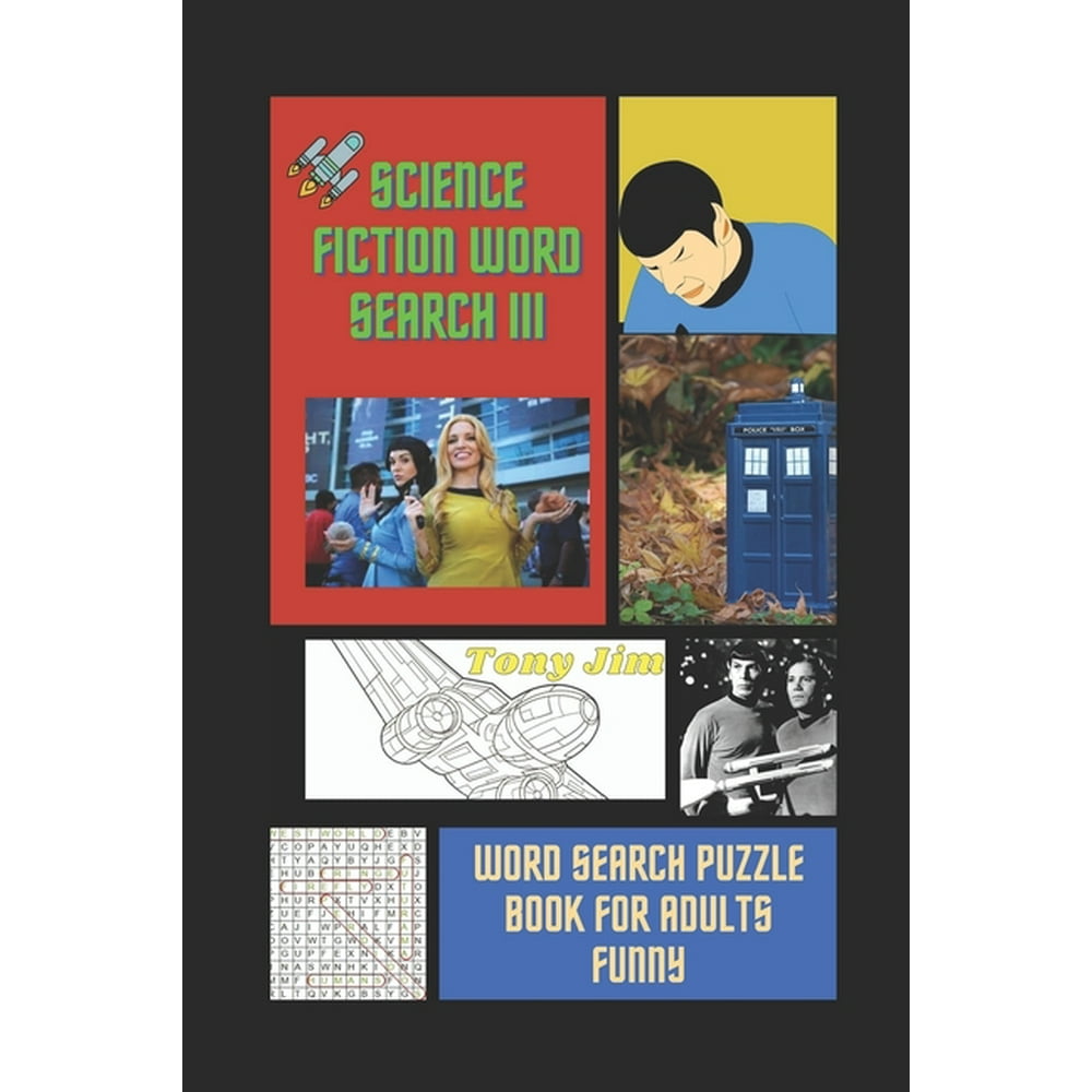 Science Fiction Word Search III word search puzzle book for adults