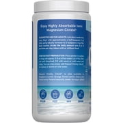 CALM Magnesium Powder Supplement | Unflavored | 16 Ounces | by Natural Vitality