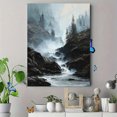 thumbnail image 4 of Qisvanset Norwegian Forest Cat Wall Art 12x16 Inch Bookstore Decor, 4 of 8